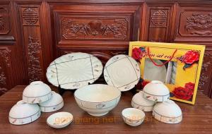 BỘ ĐỒ ĂN BÁT TRÀNG - 34