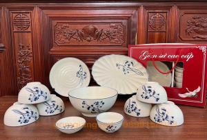 BỘ ĐỒ ĂN BÁT TRÀNG - 39